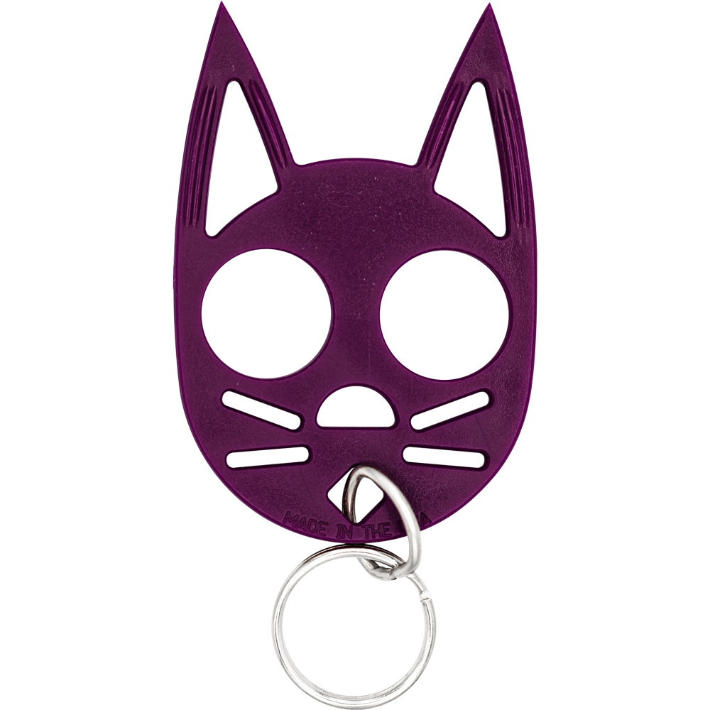 Cat Strike Self-Defense Keychain Purple